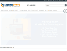 Tablet Screenshot of northstateat.com